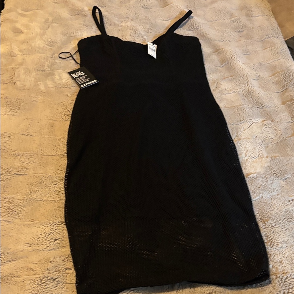 Express Black Mini Dress